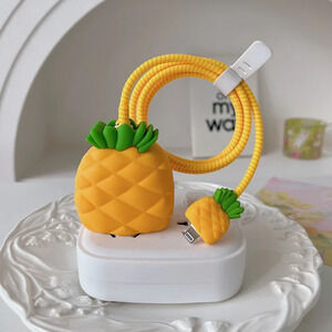 Sweet Pineapple iPhone Charger Cable Protectors P58